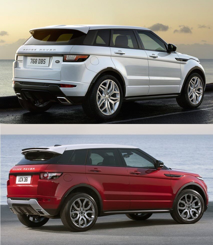 2016-Range-Rover-Evoque-vs-2015-Range-Rover-Evoque-rear ...